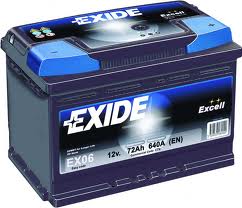 Exide car battery